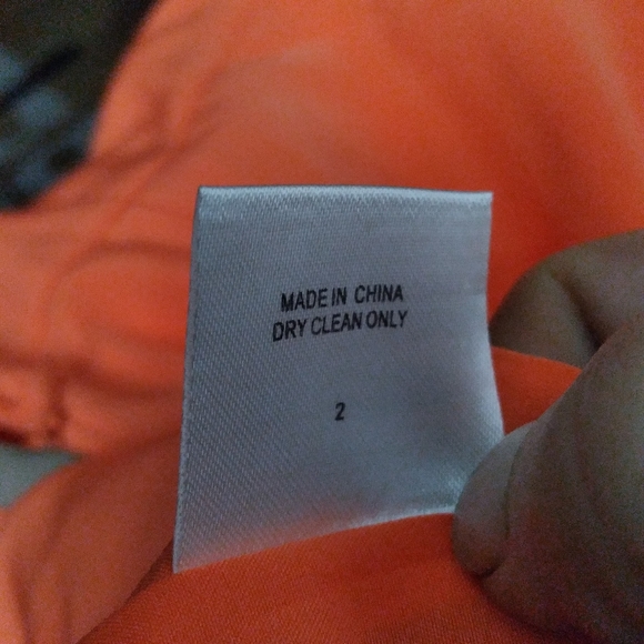 SACHIN + BABI Cantaloupe One-Shoulder Faux Wrap Dress, size 2 - Picture 9 of 11